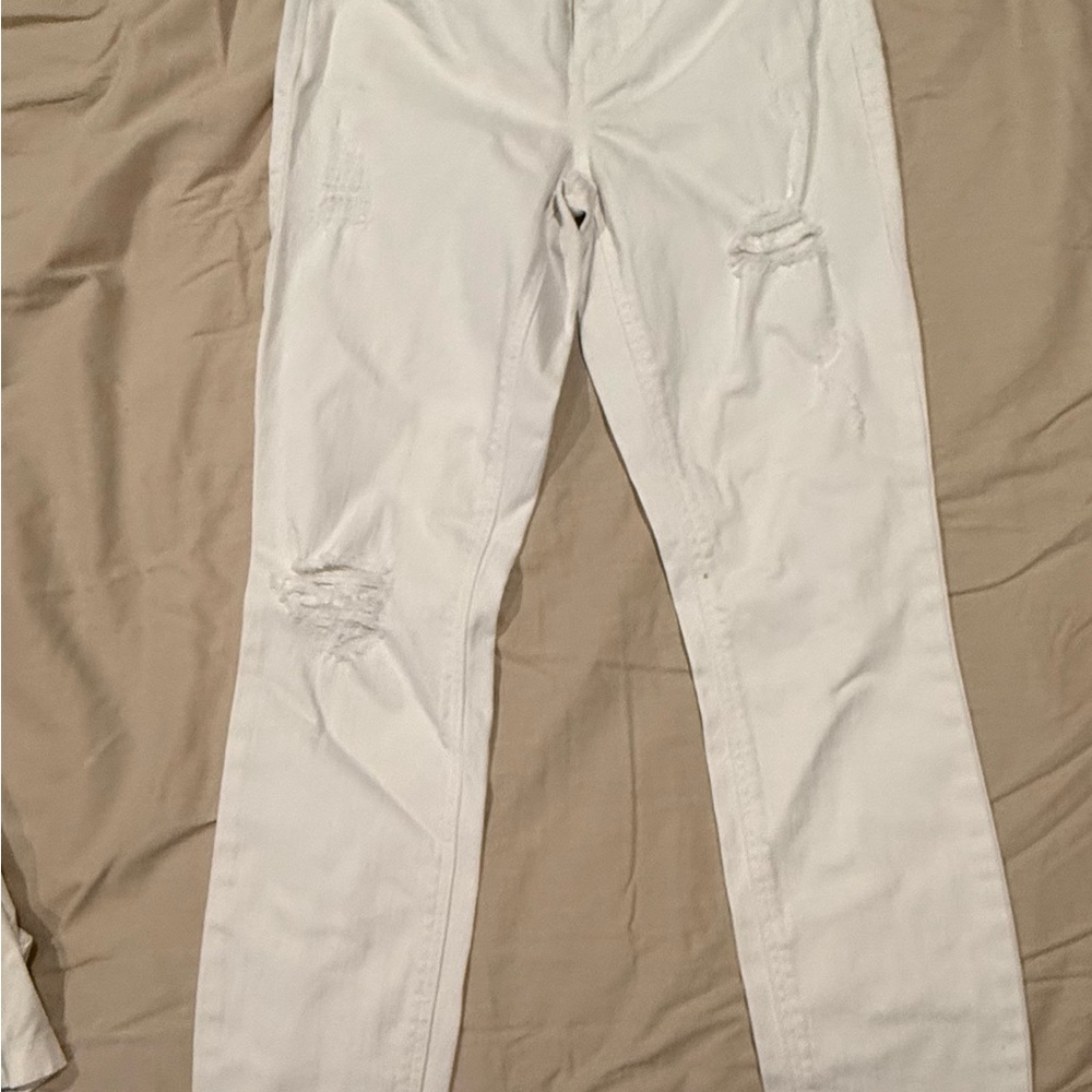 Crown & Ivy White Skinny Jeans